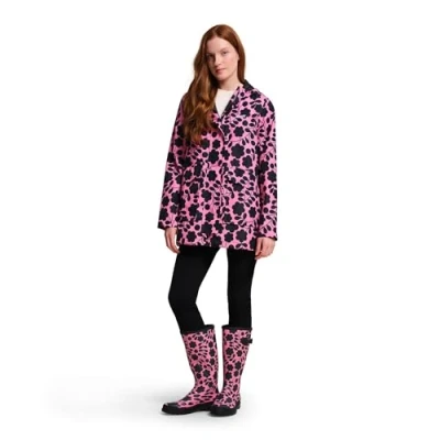 Image of Regatta Orla Kiely Swing Waterproof II Jacket Pink Floral, Size: 16