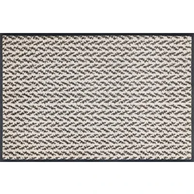 Image of Wash+Dry Doormat, Polyamide Back: Nitrile Rubber, Brown, 50 x 75 cm (Rechteckig)