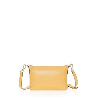 Image of Mandarina Duck Women&#039;s P10KBT07 Luna Crossover/Maize, 29x20x5 (L x H W)