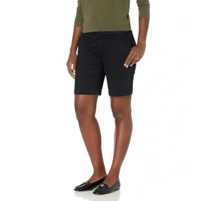 Image of Tommy Hilfiger Women&#039;s 9 Inch Hollywood Chino Short (Standard and Plus), Black, 12