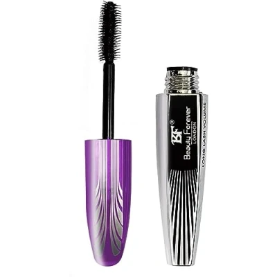 Image of Beauty Forever Long Lash Volume Mascara, Lengthening, Volumising Effect, Lasting, Suitable For All Eyelashes, Flake &amp; Clump Free, Waterproof, Easy Application, Available in Black Colour, 12 ml
