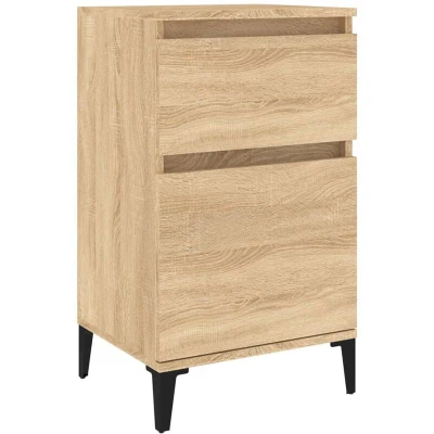 Image of vidaXL Bedside Cabinet Sonoma Oak 40x35x70 cm