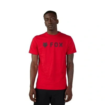 Image of Fox Racing Absolute Ss Prem Tee, Windbreaker, Men&#039;s, Red, S