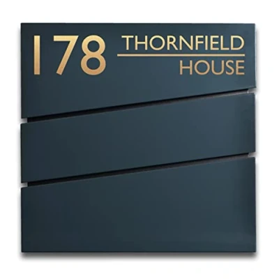 Image of Steel Postbox Letterbox Mailbox Personalised The Statement Anthracite Grey