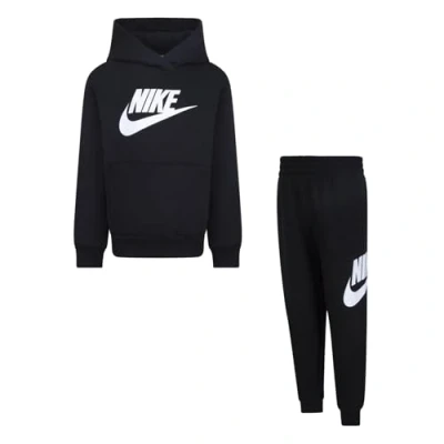 Image of Nike Children&#039;s Tracksuit Club Fleece Black Size 3 4 A Code 86L135 023