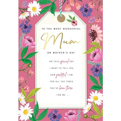 Image of Traditional Mother&#039;s Day Card Mum 9 x 6 inches Regal Publishing, C88329