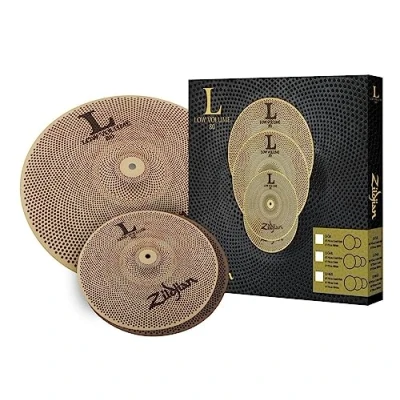 Image of Zildjian L80 Low Volume LV38 · Cymbal Set