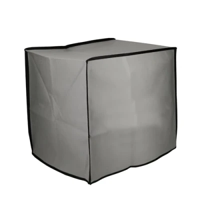 Image of kwmobile Cover Compatible with Philips Essential Airfryer XXL Air Fryer Dust Protective Case Light Grey