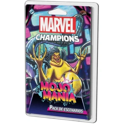 Image of Fantasy Flight Games Marvel Champions MojoMania Spanish Card Game, MC39ES