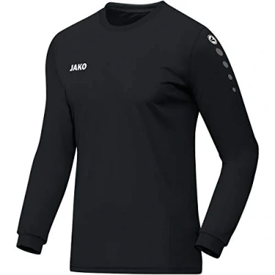 Image of Jako Trikot Team LA, Men&#039;s Long Sleeve Football T Shirt, Black, X Small (Manufacturer size: Small)
