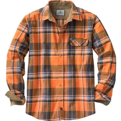 Image of Legendary Whitetails Men&#039;s Buck Camp Flannel Shirt, Canyon Plaid, Medium