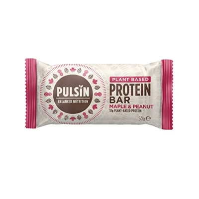 Image of Pulsin Maple and Peanut Protein Bar, 50g