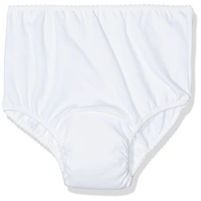 Image of P&amp;S Healthcare Small White Ladies Cotton Comfy Plus Incontinence Brief