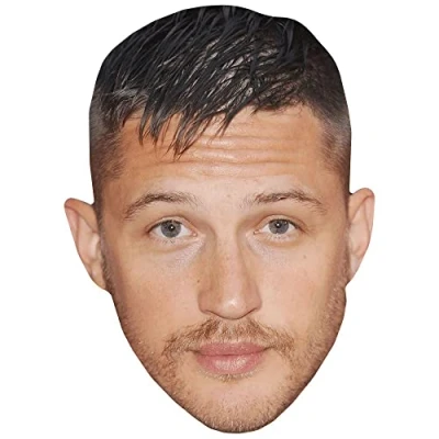 Image of Tom Hardy (Young) Celebrity Mask, Flat Card Face, Fancy Dress Mask