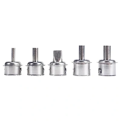 Image of YIHUA #3300 Hot Air Nozzles Set 5 PCS (2pcs 3.0mm,1pcs 4.0mm, 2pcs 5.0mm) for 959D II Rework Station ONLY