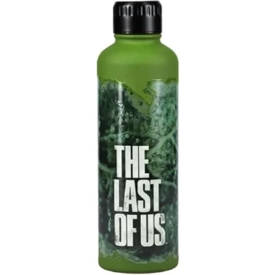 Image of Paladone the Last of Us Official Licensed Movie Icon Glow in Dark Water Bottle, Gamer Decor and Gift, Neon Green Desk Accessory for All Ages, Drinkware Gaming Fans