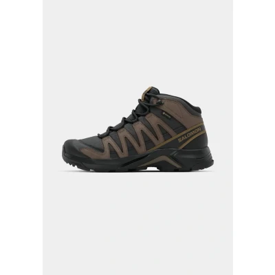 Image of Salomon Mens X adventure Recon Mid Gore Tex Hiking shoe, Asphalt Phantom Castlerock, For Comfort, Perfect Boots &amp; Trail Running Outdoors Adventures 12.5