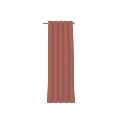 Image of Today Plain Essential Terracotta Blackout Curtain 140 x 240 cm