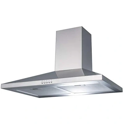 Image of SIA CHL70SS 70cm Chimney Cooker Hood Kitchen Extractor Fan In Stainless Steel