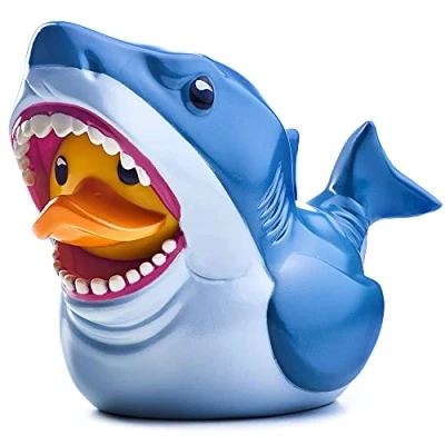 Image of TUBBZ Boxed Edition Bruce Collectible Vinyl Rubber Duck Figure Official Jaws Merchandise TV, Movies &amp; Video Games