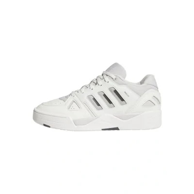 Image of adidas Men&#039;s Midcity Low Shoes Basketball, core White/Grey one/Grey strata, 9 UK