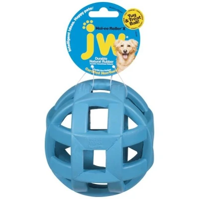 Image of JW Hol Ee Roller X Extra Thickness Durable Rubber Dog Toy, Tough Chew Treat Dispensing Ball 15.2cm