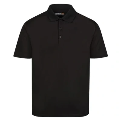 Image of Regatta Professional Men&#039;s Classic Pro Wicking Polo Black, Size: XS