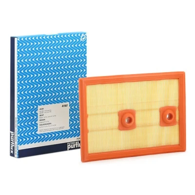 Image of FA3420 Air Filter PURFLUX A1567 25mm 190mm 270mm Insert VOLKSWAGEN: Golf 7, Polo V Hatchback, Passat B8 Saloon, SKODA: Octavia 3 Schrägheck