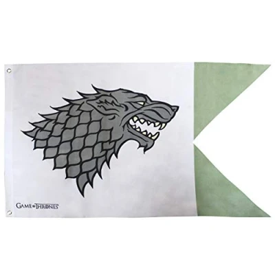 Image of ABYstyle Game of Thrones Flag Stark (70x120 cm)