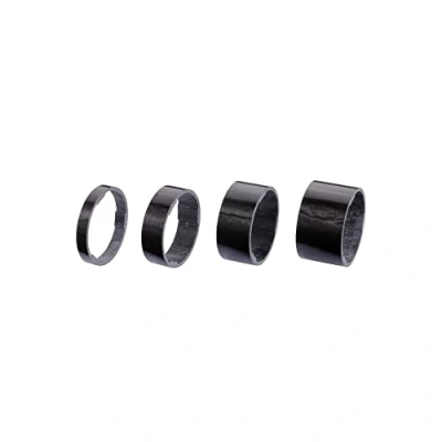 Image of BBB Cycling Carbon Spacers Ultra Lightweight Unique Design Set Of 4 1.1/8 UltraSpace Headset BHP 35