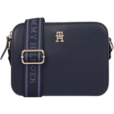 Image of Tommy Hilfiger Logotape Camera BAG Across body bag, Women&#039;s, Size: One Size, Blue
