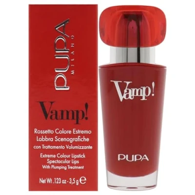 Image of Pupa Milano Vamp! Extreme Colour Lipstick with Plumping Treatment 205 Iconic Nude For Women 0.123 oz