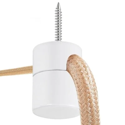 Image of Ceiling Decentralizers Cable Holder, Decentralizer Pendant Light Hook, Lighting Fixture Organiser Cord Clip, Hook for Lamp, Organizers, Plant