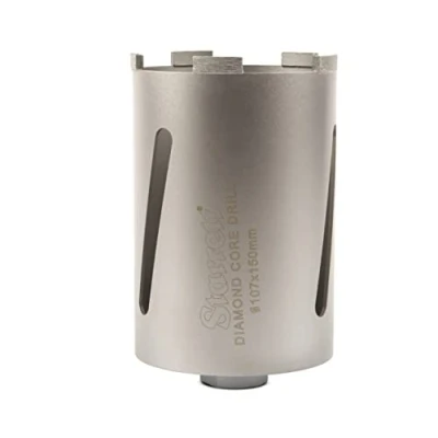 Image of Starrett Diamond Dri Core Drills BMC107 Dry Cutting Drill For Brick Blocks Granite Masonry 107 mm