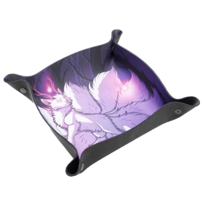 Image of Dice Tray For Tabletop Games and RPG Wonder Book, Roll Player, Ashes Reborn Forest Guardian