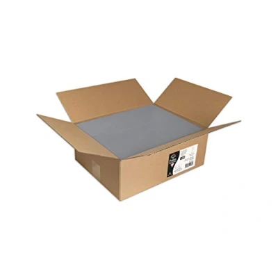 Image of Clairefontaine Ref 9036C Pollen Bulk Packed Envelopes (Pack of 200) 125 x 324mm Sized, 120gsm Paper, Inkjet &amp; Laser Compatible, Acid Free, Self Adhesive Backing Grey