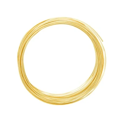 Image of Vaessen Creative Aluminium wire 1mm 10m gold,