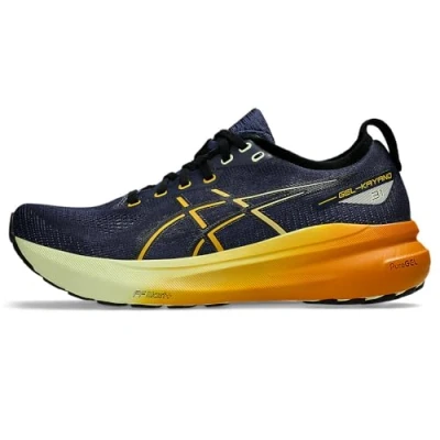 Image of Asics Gelkayano 31 Road running shoes, Men&#039;s, Size: 9.5, White/concrete Textile/synthetics