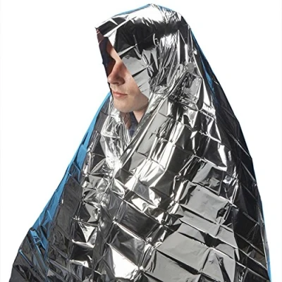 Image of Steroplast Emergency Foil Camping Blanket Hiking First Aid