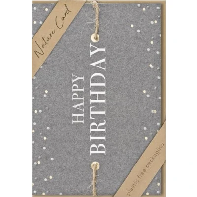 Image of bsb Birthday Card Nature Sustainable Cards with Envelope Women &amp; Men Greeting 11.5 x 17 cm