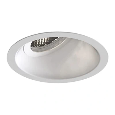 Image of Astro Minima Slimline 25 Fire Rated IP65 Bathroom Downlight (Matt White), GU10 LED Lamp, Designed in Britain 1249036 3 Years Guarantee