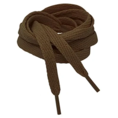Image of Kilter Flat Trainer Shoelaces Brown 45 cm 16 inch (2 Pairs)