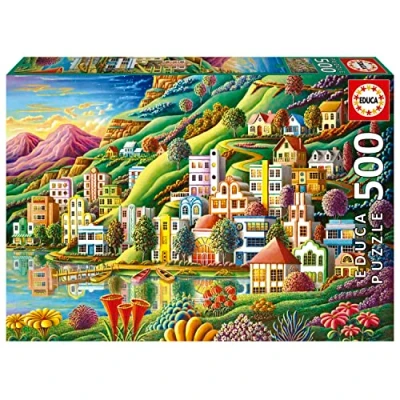 Image of Educa 19552 500 Puerto Escondido, Assorted, 48 x 34 cm