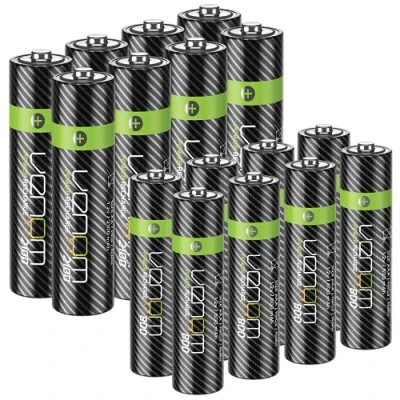 Image of Venom Rechargeable AA &amp; AAA Battery Multipack (includes 8 x plus AAA) 2100mAh / 800mAh 1.2V NiMH