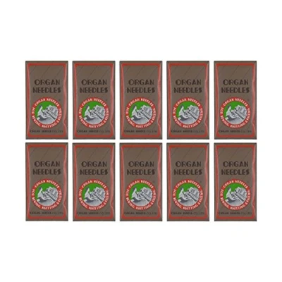 Image of BROTHER SASEW8012 Sewing Machine Needles by Organ 10 Pack of Ten (100 Needles)