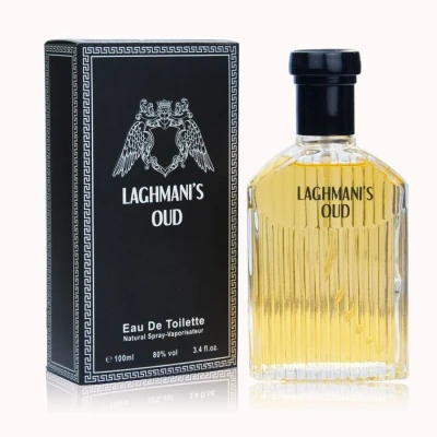 Image of Fine Perfumery Laghmani’s Oud Black 100ml Edt Unisex Spray