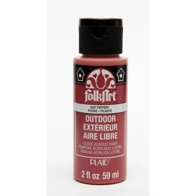 Image of Folkart Acrylic Paint, red, 2 oz