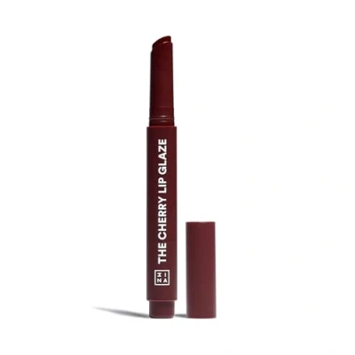 Image of 3INA MAKEUP The Cherry Lip Glaze Dark Latex Effect Raspberry Seed Oil and Vitamin E Highly Pigmented
