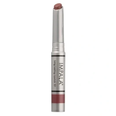 Image of IMPALA Longlasting Lip Color Coral Peach No. 121 Permanent Lipstick Creamy Texture Long Lasting Hydrating Full Coverage Moistureizes and Nurtures