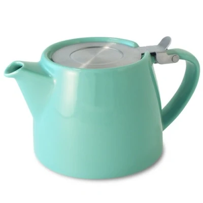 Image of For Life Stump teapot turquoise 18oz